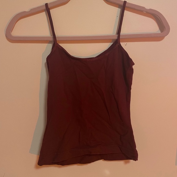 burgundy roots cami (XS/S) - Picture 2 of 2